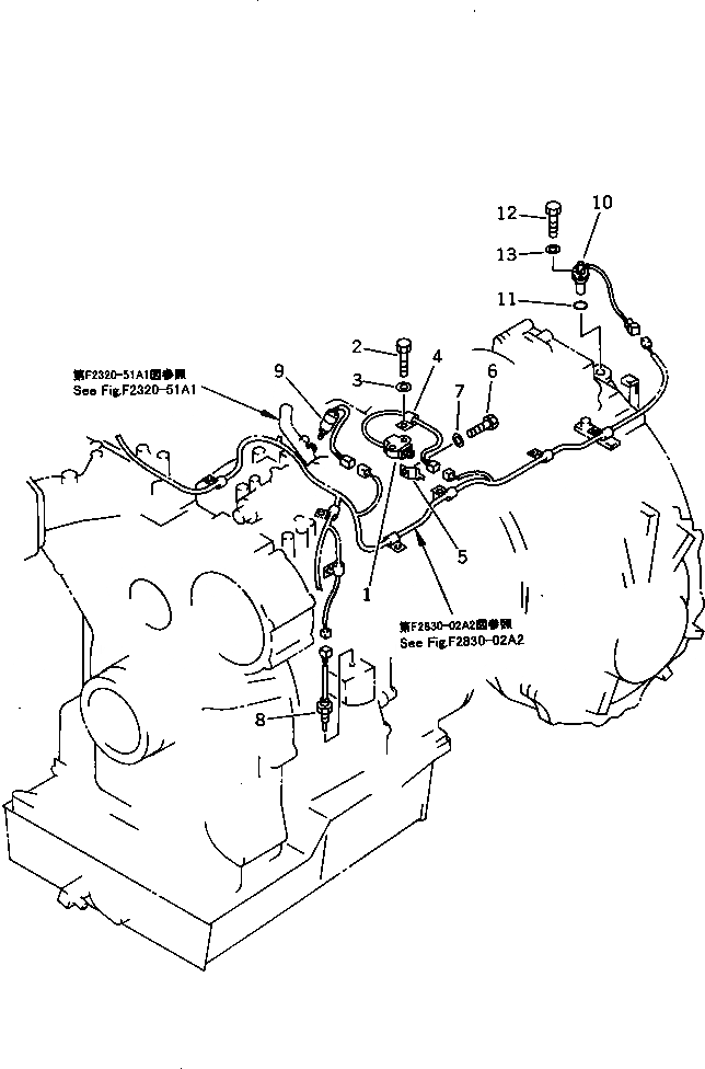 Схема запчастей Komatsu D275A-2 - КОНЦЕВОЙ ВЫКЛЮЧАТЕЛЬ (МОРОЗОУСТОЙЧИВ. СПЕЦ-Я) СИЛОВАЯ ПЕРЕДАЧА И КОНЕЧНАЯ ПЕРЕДАЧА