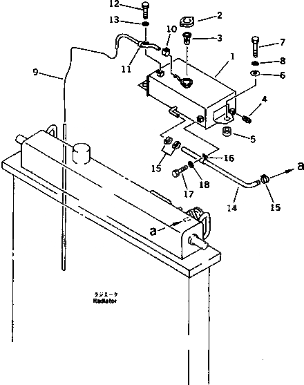 Схема запчастей Komatsu D275A-2 - РЕЗЕРВН. БАК (МОРОЗОУСТОЙЧИВ. СПЕЦ-Я) ЧАСТИ КОРПУСА