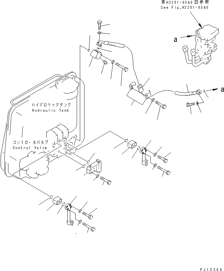 Схема запчастей Komatsu D275A-2 - РЫХЛИТЕЛЬ ЛИНИЯ (/) (МОРОЗОУСТОЙЧИВ. СПЕЦ-Я) ЧАСТИ КОРПУСА