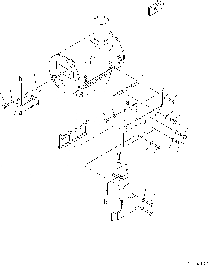 Схема запчастей Komatsu D275A-2 - ТЕРМОЗАЩИТА КОМПОНЕНТЫ ДВИГАТЕЛЯ