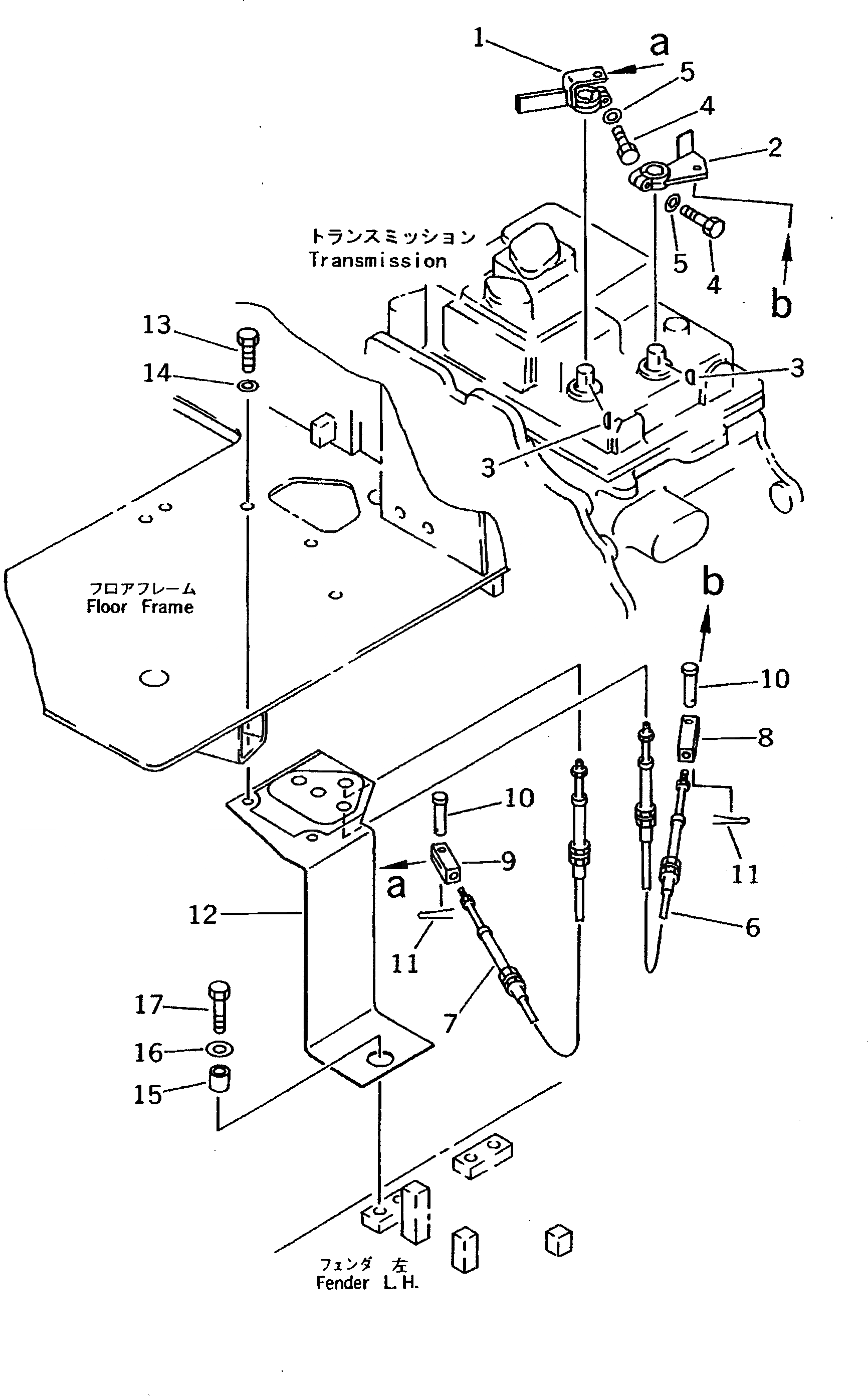 Схема запчастей Komatsu D275A-2 - SPEED И F-R УПРАВЛ-Е СИЛОВАЯ ПЕРЕДАЧА И КОНЕЧНАЯ ПЕРЕДАЧА