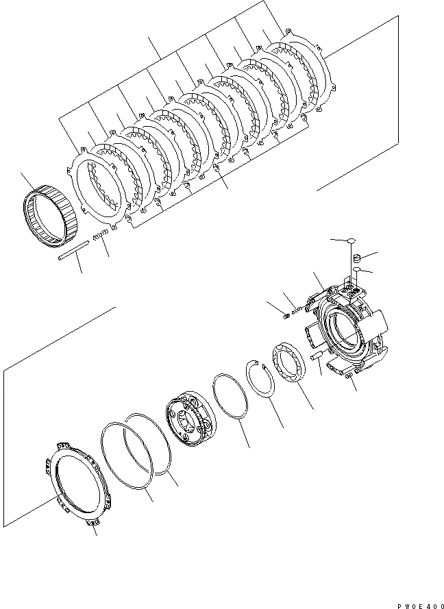 Схема запчастей Komatsu D275A-5D - ТРАНСМИССИЯ (КОЖУХ) (/) (МОРОЗОУСТОЙЧИВ. СПЕЦ-Я) СИЛОВАЯ ПЕРЕДАЧА И КОНЕЧНАЯ ПЕРЕДАЧА