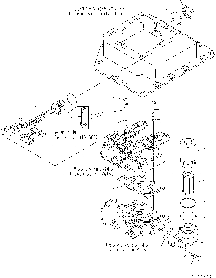 Схема запчастей Komatsu D275A-5D - ТРАНСМИССИЯ (ФИЛЬТР. И Э/ПРОВОДКА) (МОРОЗОУСТОЙЧИВ. СПЕЦ-Я)(№-(9)) СИЛОВАЯ ПЕРЕДАЧА И КОНЕЧНАЯ ПЕРЕДАЧА