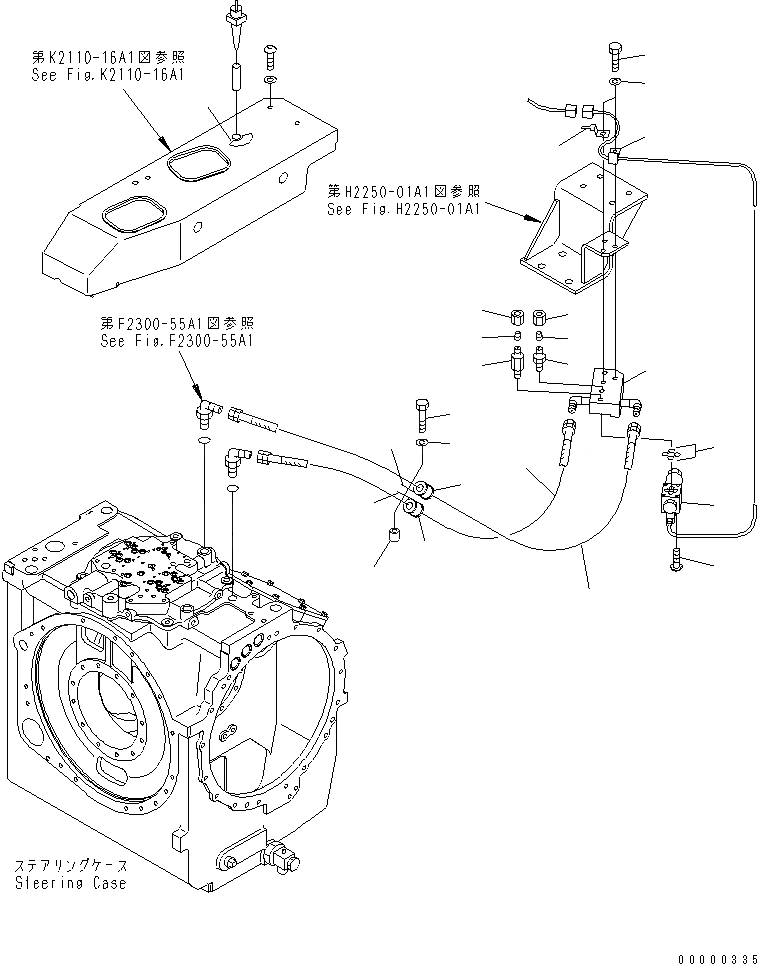 Схема запчастей Komatsu D275A-5D - КЛАПАН СТОПОРН. ПАЛЬЦА И БЛОК (С ГИГАНТСК. РЫХЛИТ) (МОРОЗОУСТОЙЧИВ. СПЕЦ-Я) ГИДРАВЛИКА