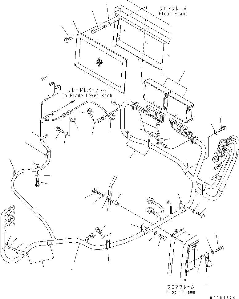 Схема запчастей Komatsu D275A-5D - КОНТРОЛЛЕР ЭЛЕКТРОПРОВОДКА (МОРОЗОУСТОЙЧИВ. СПЕЦ-Я) КАБИНА ОПЕРАТОРА И СИСТЕМА УПРАВЛЕНИЯ