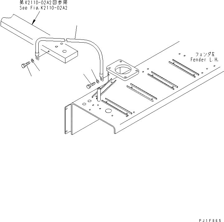 Схема запчастей Komatsu D275A-5D - ЭЛЕКТРОПРОВ. (ЗАЗЕМЛЕНИЕ) (МОРОЗОУСТОЙЧИВ. СПЕЦ-Я) КАБИНА ОПЕРАТОРА И СИСТЕМА УПРАВЛЕНИЯ