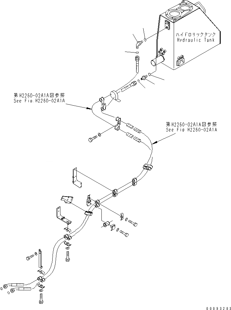 Схема запчастей Komatsu D275A-5D - КРЫЛО (ПРИВОД ВЕНТИЛЯТОРА ВОЗВРАТ. ТРУБЫ) (МОРОЗОУСТОЙЧИВ. СПЕЦ-Я)(№7-) ЧАСТИ КОРПУСА