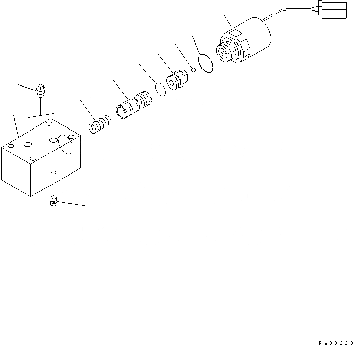 Схема запчастей Komatsu D275A-5D - ТОРМОЗН. КЛАПАН (ДЛЯ РУЛЕВ. УПРАВЛЕНИЕ) (МОРОЗОУСТОЙЧИВ. СПЕЦ-Я) ОСНОВН. КОМПОНЕНТЫ И РЕМКОМПЛЕКТЫ