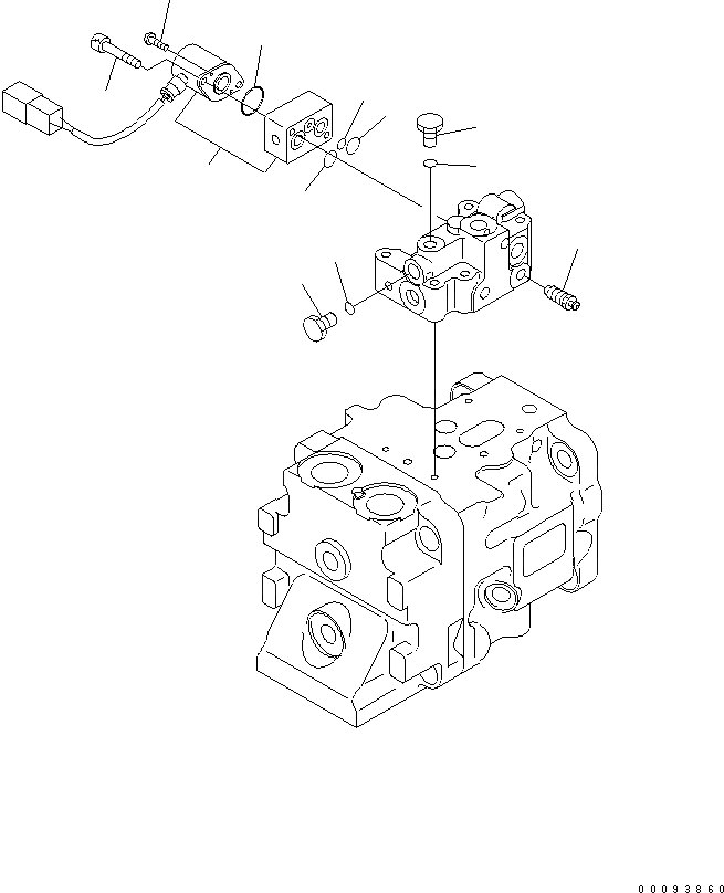 Схема запчастей Komatsu D275A-5D - НАСОС ВЕНТИЛЯТОРА (/) (МОРОЗОУСТОЙЧИВ. СПЕЦ-Я)(№-) ОСНОВН. КОМПОНЕНТЫ И РЕМКОМПЛЕКТЫ