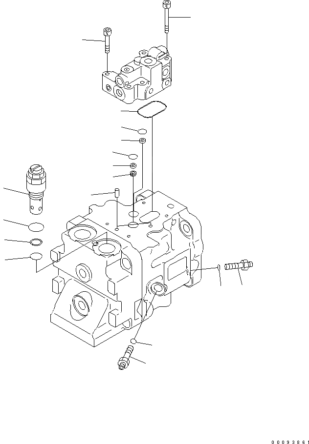 Схема запчастей Komatsu D275A-5D - НАСОС ВЕНТИЛЯТОРА (/) (МОРОЗОУСТОЙЧИВ. СПЕЦ-Я)(№-) ОСНОВН. КОМПОНЕНТЫ И РЕМКОМПЛЕКТЫ