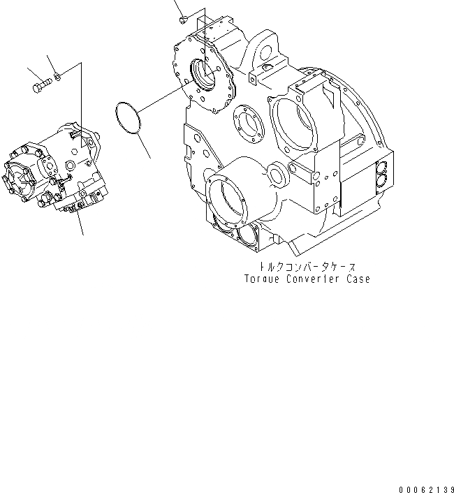 Схема запчастей Komatsu D275A-5R - ГИДР. НАСОС.(№-) ГИДРАВЛИКА