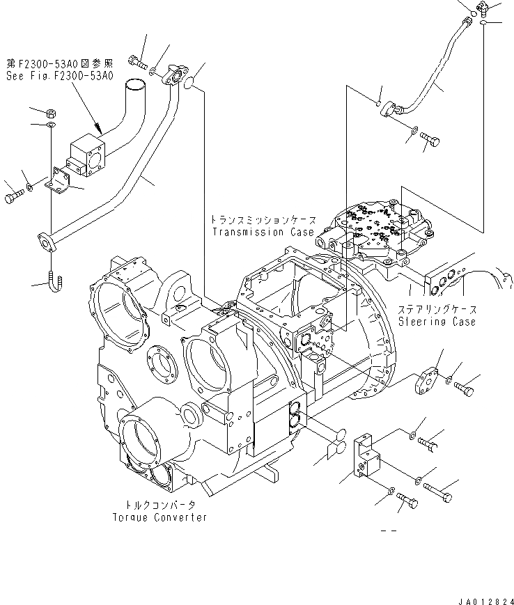 Схема запчастей Komatsu D275A-5 - СИЛОВАЯ ПЕРЕДАЧА (СИЛОВАЯ ГИДРОЛИНИЯ) СИЛОВАЯ ПЕРЕДАЧА И КОНЕЧНАЯ ПЕРЕДАЧА