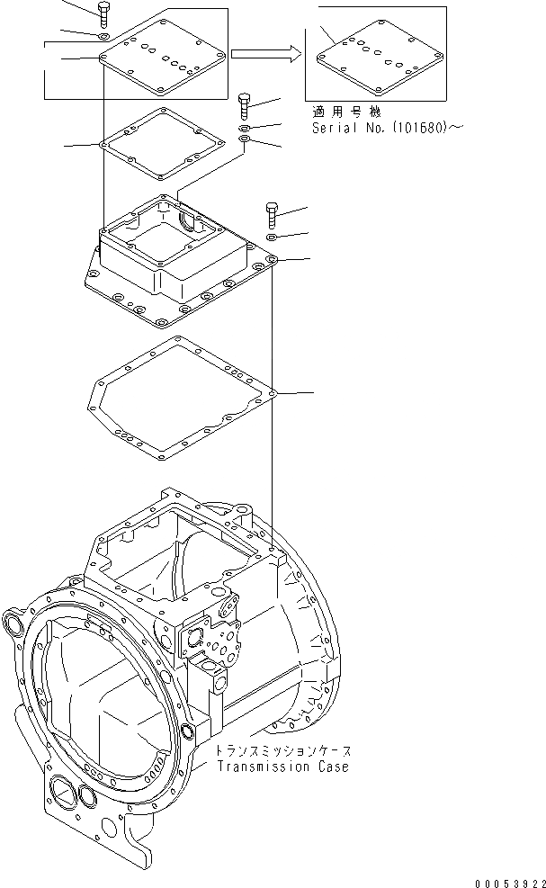 Схема запчастей Komatsu D275A-5 - КЛАПАН ТРАНСМИССИИ COVER(№-()) СИЛОВАЯ ПЕРЕДАЧА И КОНЕЧНАЯ ПЕРЕДАЧА