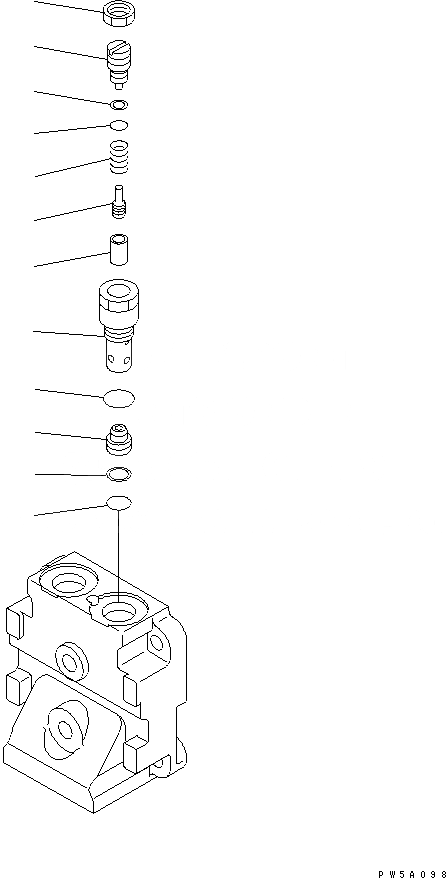 Схема запчастей Komatsu D275A-5 - НАСОС ВЕНТИЛЯТОРА (/) ОСНОВН. КОМПОНЕНТЫ И РЕМКОМПЛЕКТЫ
