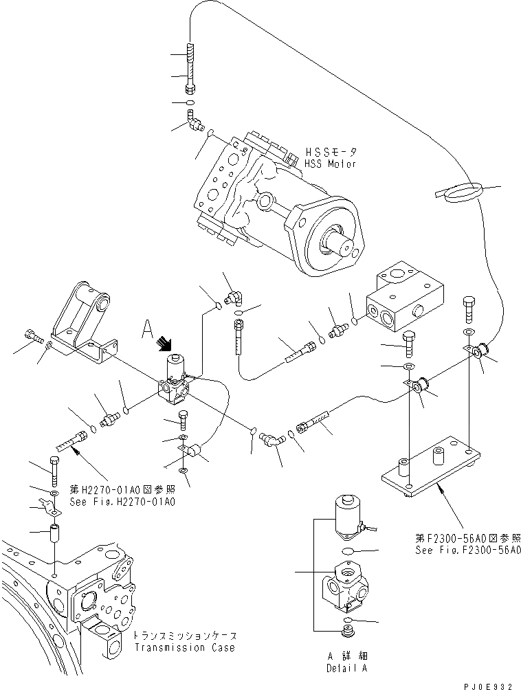 Схема запчастей Komatsu D275AX-5 - СИЛОВАЯ ПЕРЕДАЧА (8/)¤ ГЛАВН. ЛИНИЯ СИЛОВАЯ ПЕРЕДАЧА И КОНЕЧНАЯ ПЕРЕДАЧА
