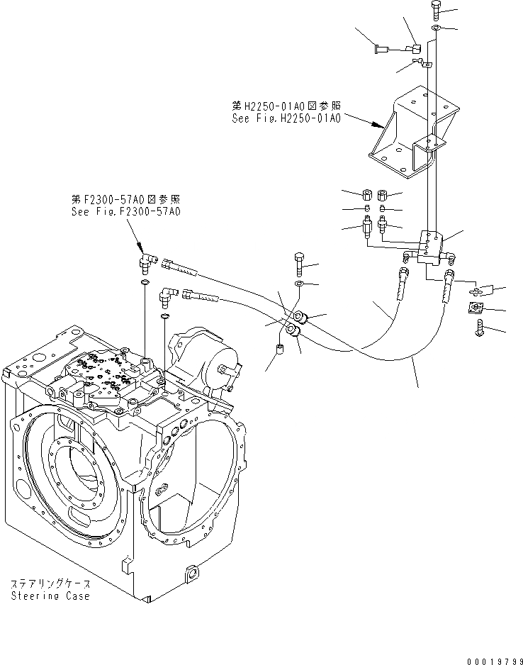 Схема запчастей Komatsu D275AX-5 - КЛАПАН СТОПОРН. ПАЛЬЦА И БЛОК (С МНОГОСТОЕЧН. РЫХЛИТ.) (ДЛЯ УСИЛ. ЭЛЕКТРОПРОВОДКА) ГИДРАВЛИКА