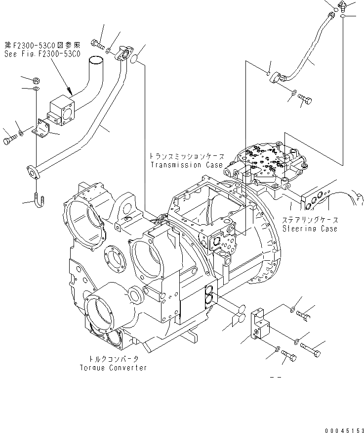 Схема запчастей Komatsu D275AX-5E0 - СИЛОВАЯ ПЕРЕДАЧА (СИЛОВАЯ ГИДРОЛИНИЯ)(№-) СИЛОВАЯ ПЕРЕДАЧА И КОНЕЧНАЯ ПЕРЕДАЧА