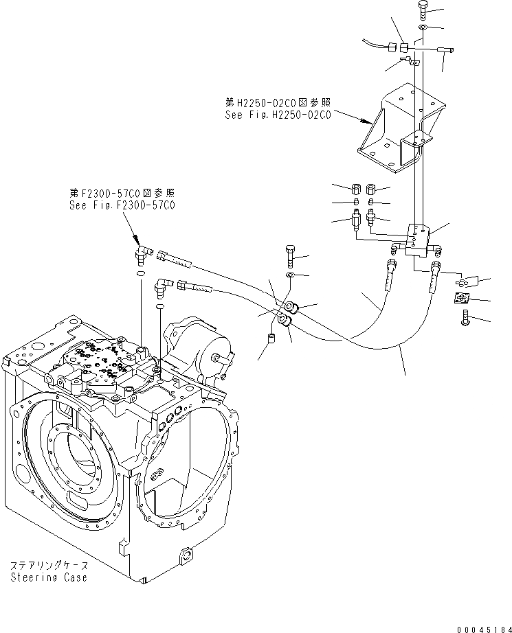 Схема запчастей Komatsu D275AX-5E0 - ПАЛЕЦ PULLER ЛИНИЯ (С МНОГОСТОЕЧН. РЫХЛИТ.)(№-) ГИДРАВЛИКА