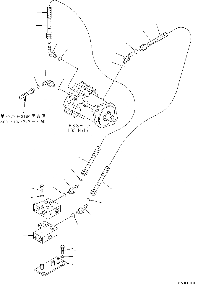 Схема запчастей Komatsu D275AX-5-KO - СИЛОВАЯ ПЕРЕДАЧА (/)¤ ГИДРАВЛ PIPNG (/) СИЛОВАЯ ПЕРЕДАЧА И КОНЕЧНАЯ ПЕРЕДАЧА