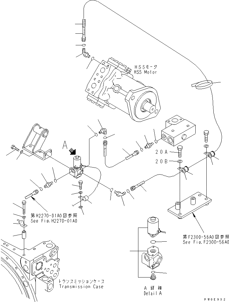 Схема запчастей Komatsu D275AX-5-KO - СИЛОВАЯ ПЕРЕДАЧА (8/)¤ ГЛАВН. ЛИНИЯ СИЛОВАЯ ПЕРЕДАЧА И КОНЕЧНАЯ ПЕРЕДАЧА
