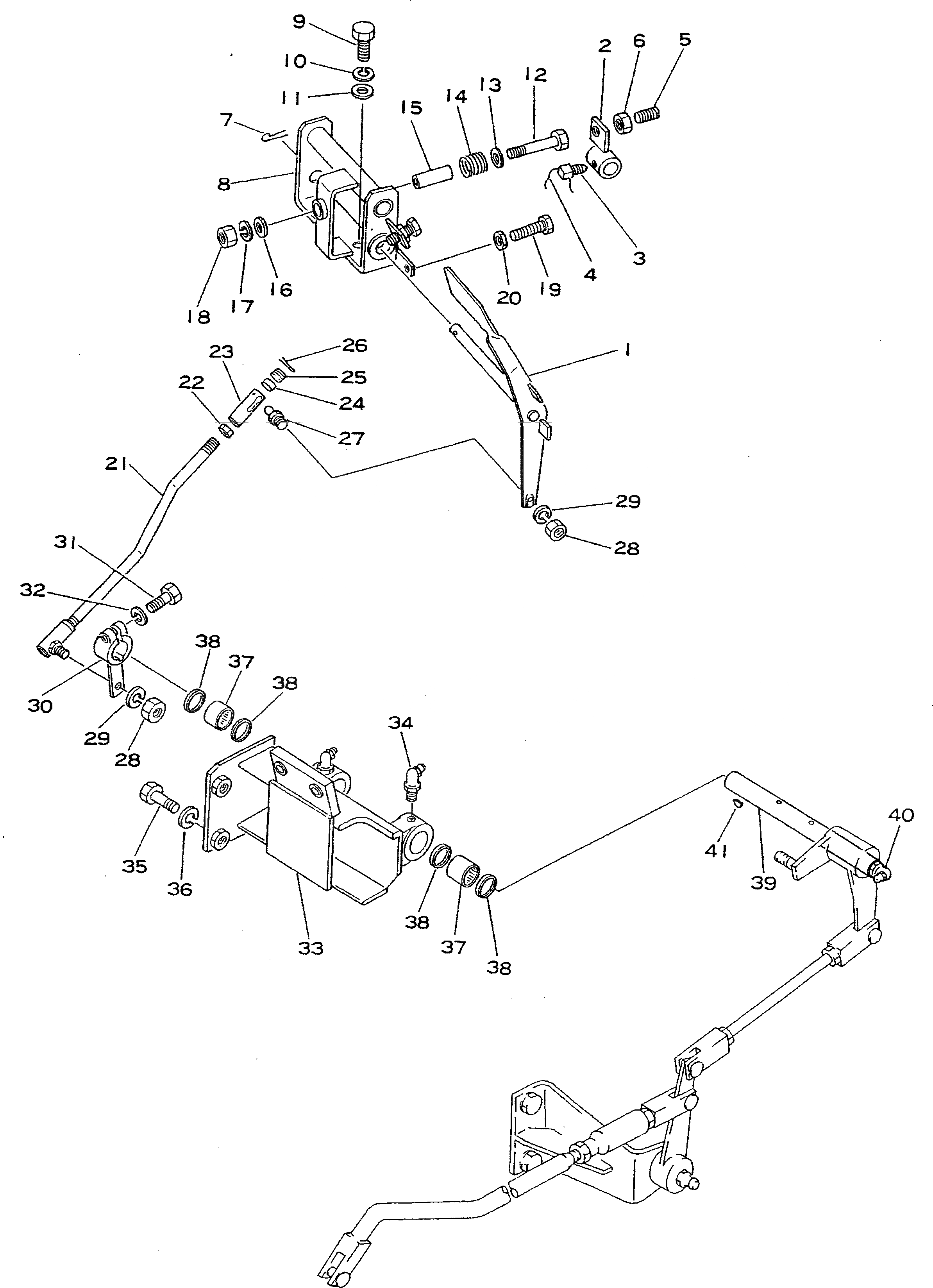 Схема запчастей Komatsu D355A-3 - ПЕДАЛЬ ЗАМЕДЛИТЕЛЯ ОБОРОТОВ(№-99) КОМПОНЕНТЫ ДВИГАТЕЛЯ И ЭЛЕКТРИКА