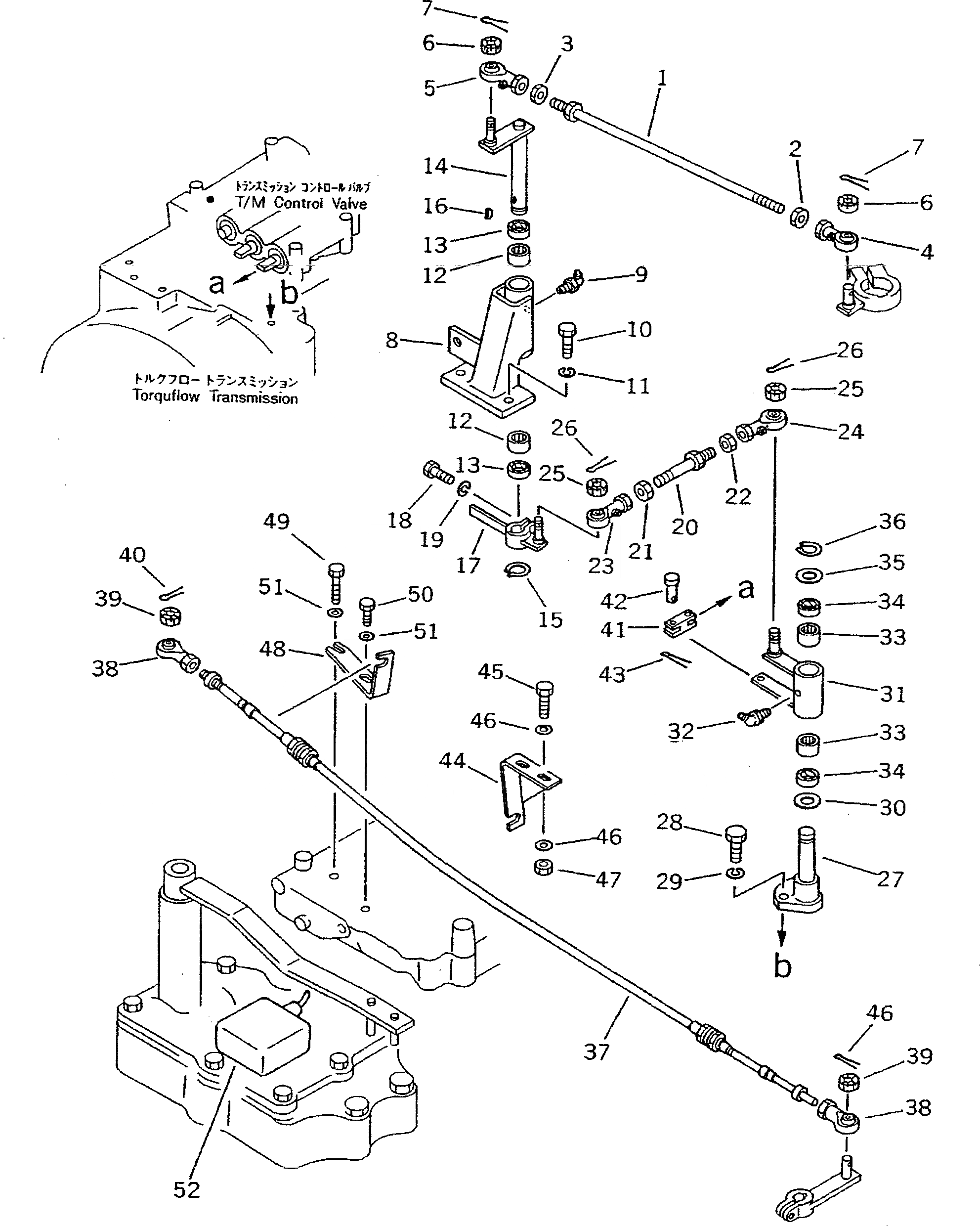 Схема запчастей Komatsu D355A-3 - МЕХАНИЗМ ПЕРЕКЛЮЧЕНИЯ ПЕРЕДАЧ(№-9) ГИДРОТРАНСФОРМАТОР И ТРАНСМИССИЯ