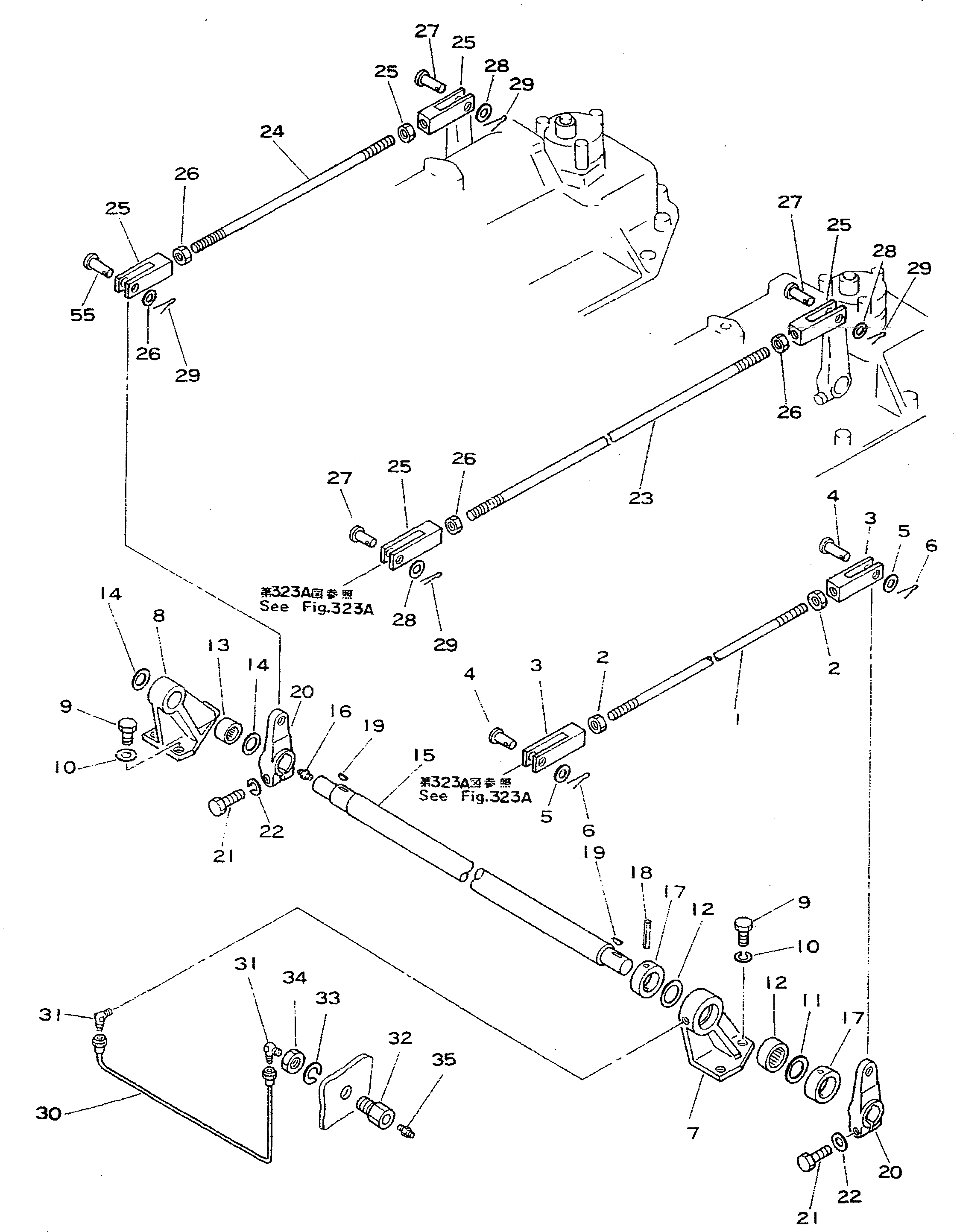 Схема запчастей Komatsu D355A-3 - ТОРМОЗН. МЕХАНИЗМ(№-99) СИСТЕМАУПРАВЛЕНИЯ ПОВОРОТОМ И КОНЕЧНАЯ ПЕРЕДАЧА