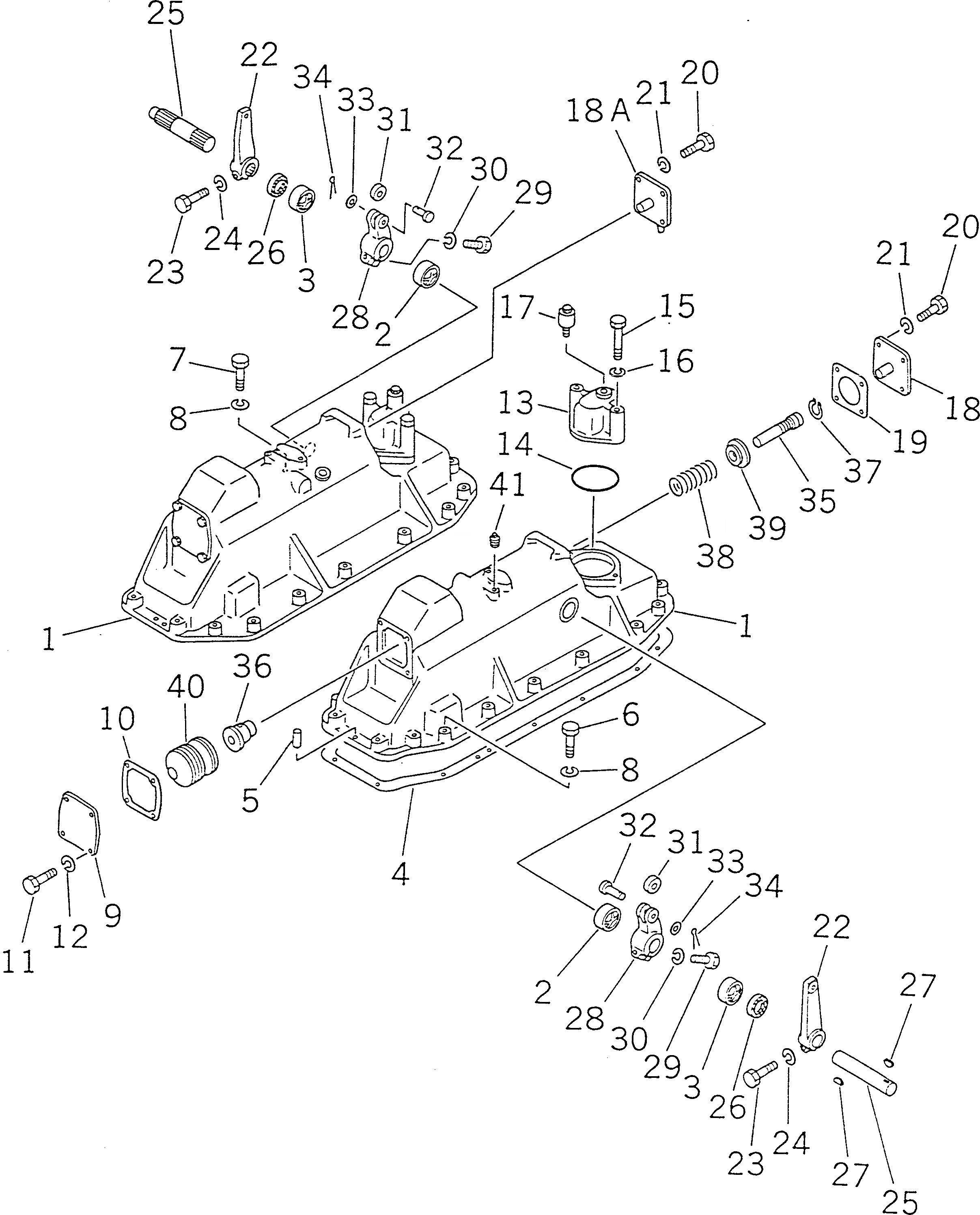 Схема запчастей Komatsu D355A-5 - УСИЛИТЕЛЬ ТОРМОЗА ГТР CONVERTOR¤ ТРАНСМИССИЯ¤ РУЛЕВ. УПРАВЛЕНИЕ И КОНЕЧНАЯ ПЕРЕДАЧА