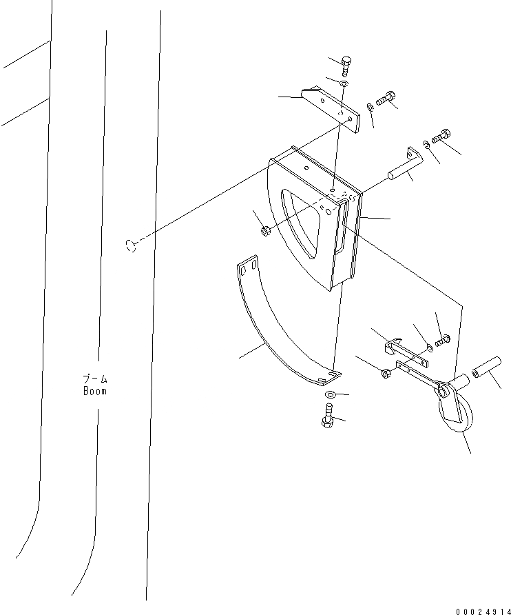 Схема запчастей Komatsu D355C-3 - ИНДИКАТОР (9.M) (ДЛЯ СНГ) РАБОЧЕЕ ОБОРУДОВАНИЕ
