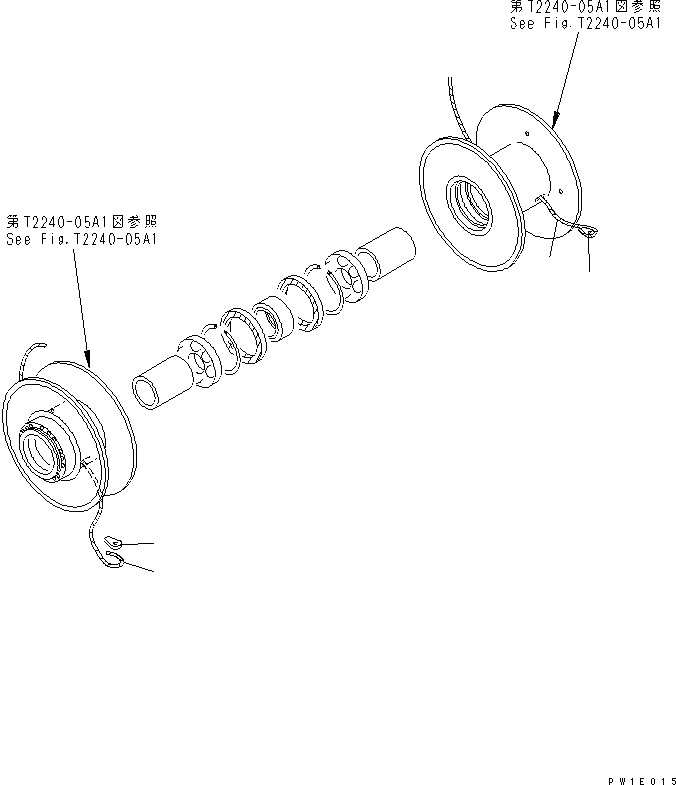 Схема запчастей Komatsu D355C-3 - ПРОВОЛОЧНЫЙ КАНАТ (8.M) (МОРОЗОУСТОЙЧИВ. СПЕЦ-Я) РАБОЧЕЕ ОБОРУДОВАНИЕ