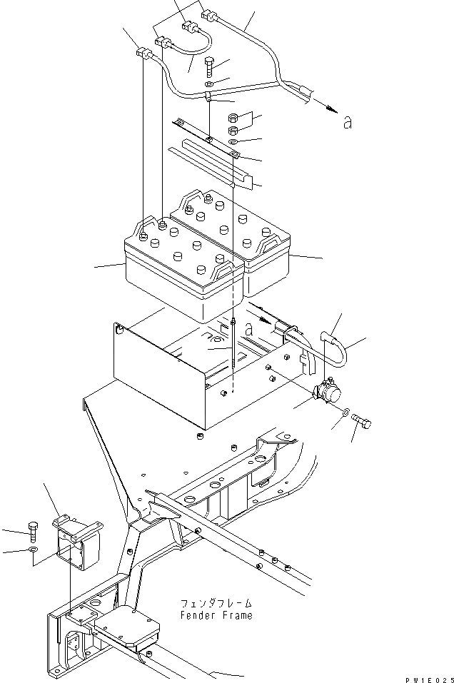 Схема запчастей Komatsu D355C-3 - КОРПУС ЛИНИИ И АККУМУЛЯТОР (МОРОЗОУСТОЙЧИВ. СПЕЦ-Я (A) СПЕЦ-Я.) (ВЫСОК. ЕМК.)(№-) ЧАСТИ КОРПУСА