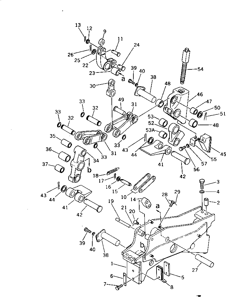 Схема запчастей Komatsu D355C-3 - ТОРМОЗН. МЕХАНИЗМ(№9-) СИСТЕМАУПРАВЛЕНИЯ ПОВОРОТОМ И КОНЕЧНАЯ ПЕРЕДАЧА