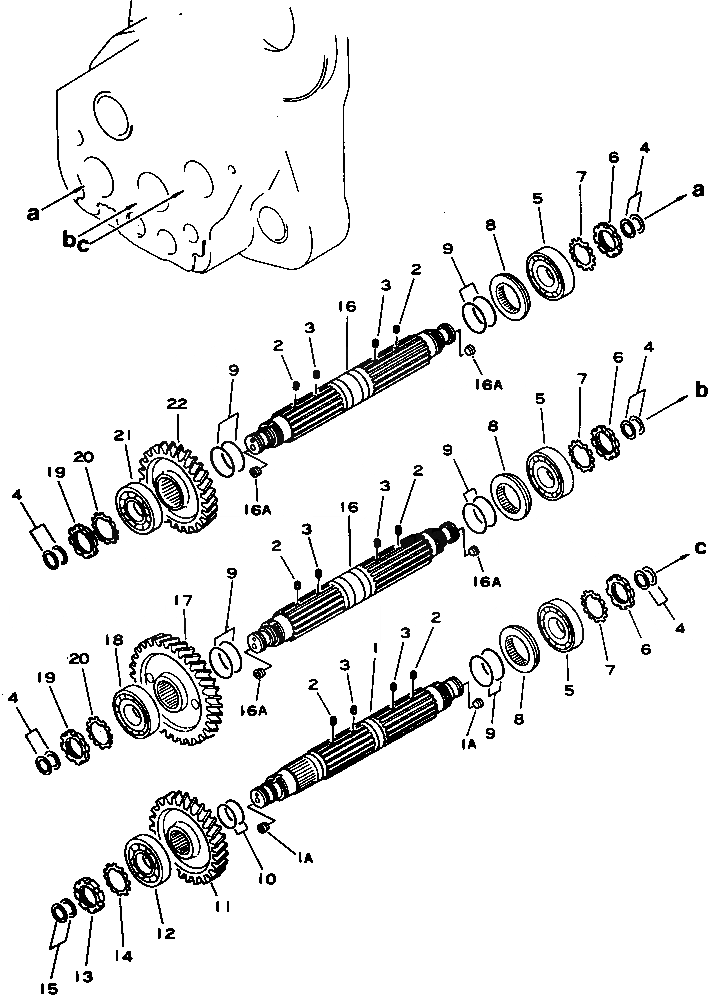 Схема запчастей Komatsu D355C-3 - ЛЕБЕДКА (/9)(№-) УПРАВЛ-Е РАБОЧИМ ОБОРУДОВАНИЕМ