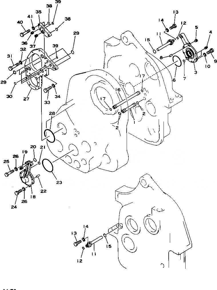 Схема запчастей Komatsu D355C-3 - ЛЕБЕДКА (8/9)(№-) УПРАВЛ-Е РАБОЧИМ ОБОРУДОВАНИЕМ
