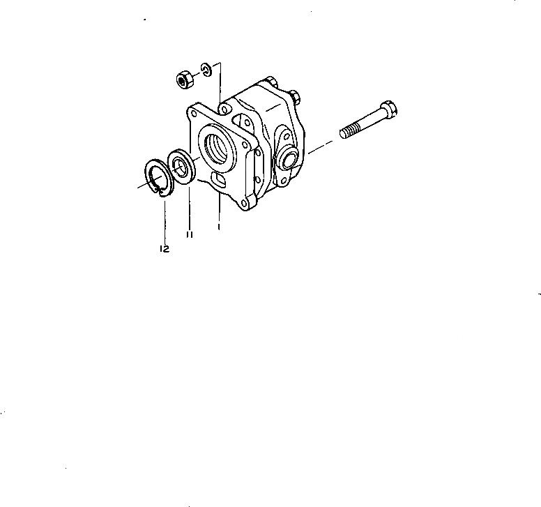 Схема запчастей Komatsu D355C-3 - ЛЕБЕДКА НАСОС(№9-) УПРАВЛ-Е РАБОЧИМ ОБОРУДОВАНИЕМ