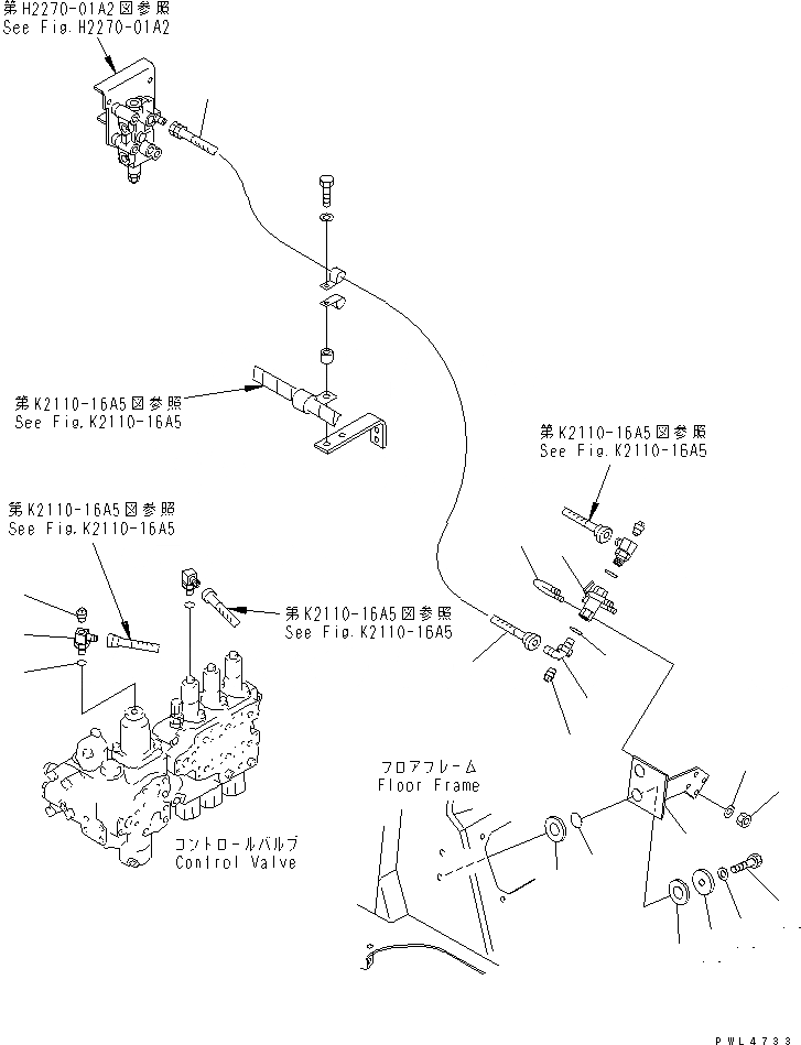 Схема запчастей Komatsu D375A-3D - ОТВАЛ УПРАВЛ-Е (ОТВАЛ С ПЕРЕКОСОМ) (МОРОЗОУСТОЙЧИВ. СПЕЦ-Я) (/) КАБИНА ОПЕРАТОРА И СИСТЕМА УПРАВЛЕНИЯ
