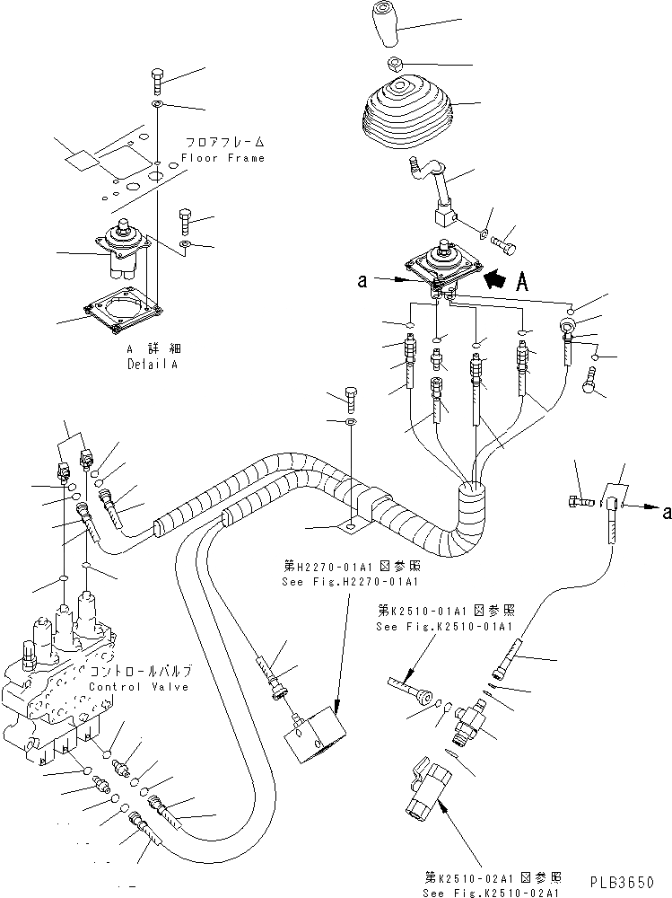 Схема запчастей Komatsu D375A-3D - УПРАВЛ-Е РЫХЛИТЕЛЕМ (ДЛЯ РЕГУЛИР. ТИП РЫХЛИТЕЛЬ) КАБИНА ОПЕРАТОРА И СИСТЕМА УПРАВЛЕНИЯ