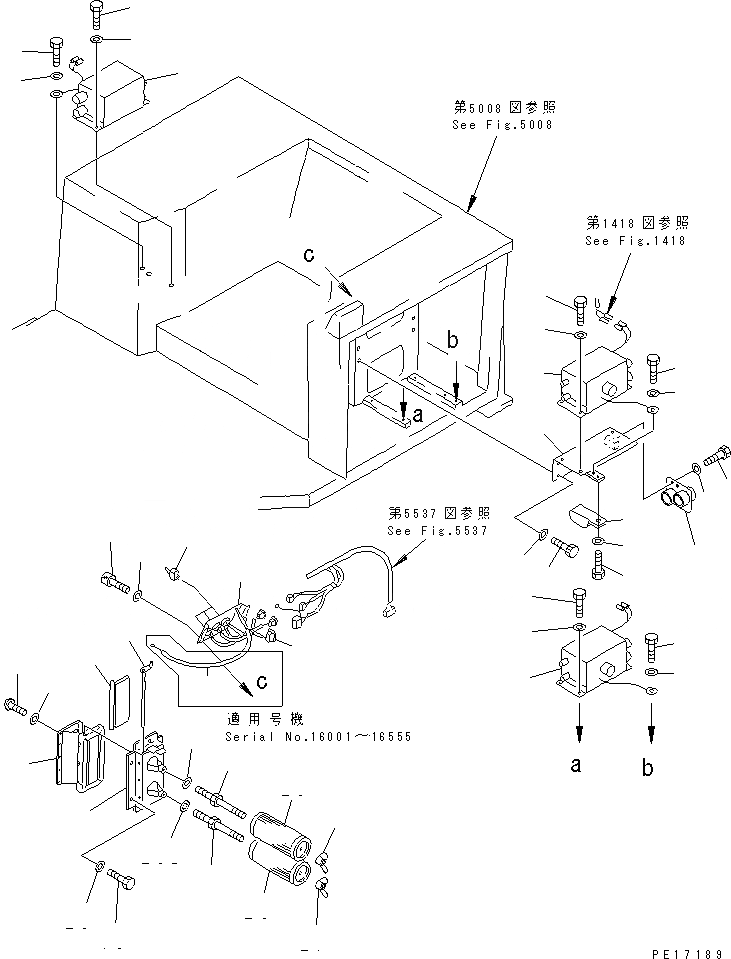 Схема запчастей Komatsu D375A-2 - ОТОПИТЕЛЬ (МОРОЗОУСТОЙЧИВ. СПЕЦ-Я) ЧАСТИ КОРПУСА