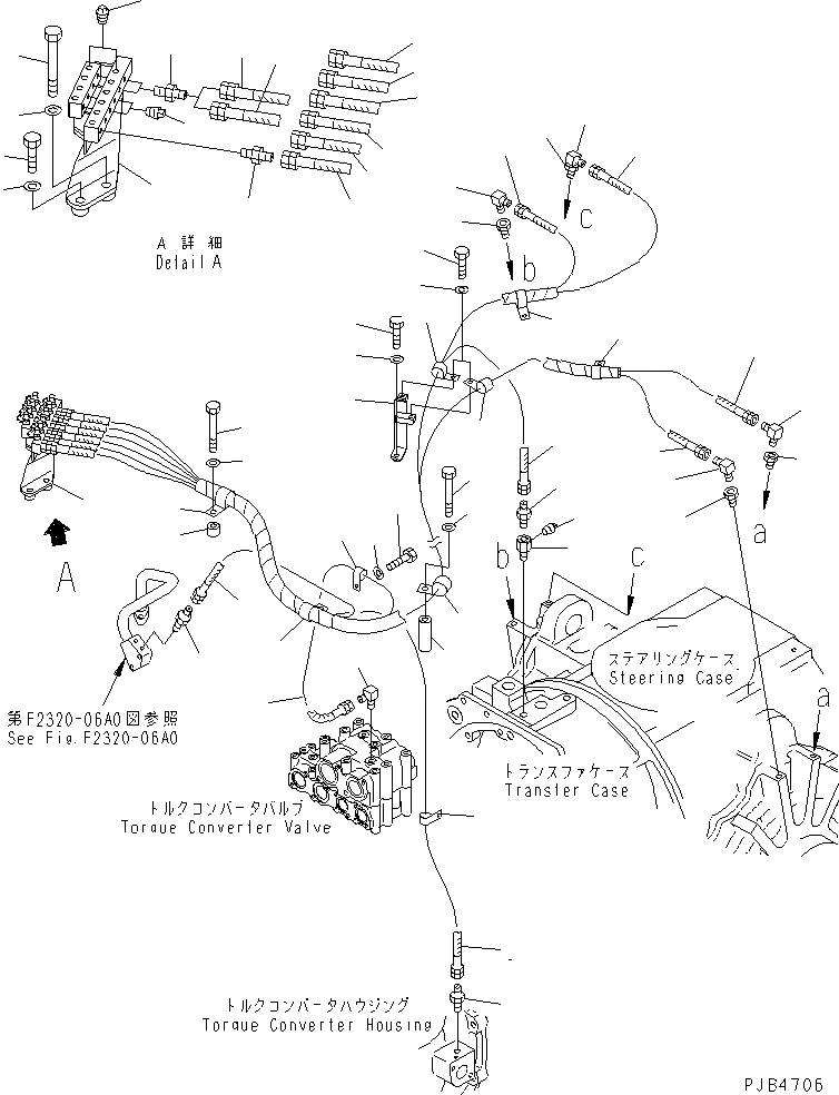 Схема запчастей Komatsu D375A-3 - КОНЦЕНТР. ТРУБЫ (МОРОЗОУСТОЙЧИВ. СПЕЦ-Я)(№7-7) СИЛОВАЯ ПЕРЕДАЧА И КОНЕЧНАЯ ПЕРЕДАЧА
