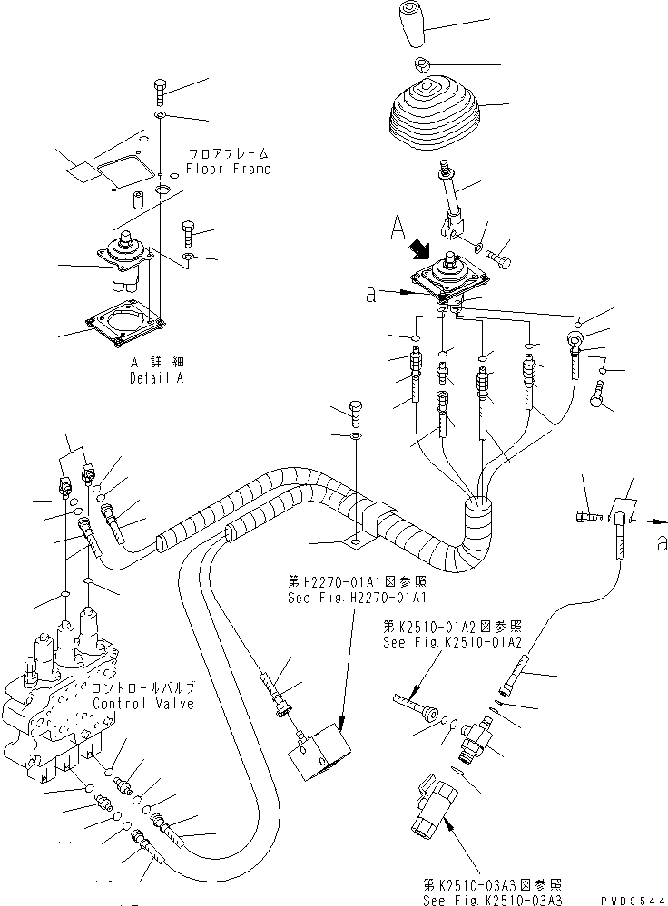 Схема запчастей Komatsu D375A-3 - УПРАВЛ-Е РЫХЛИТЕЛЕМ (ДЛЯ РЕГУЛИР. ТИП РЫХЛИТЕЛЬ) (РЕГУЛИР. POSITION РЫЧАГ)(№7-) КАБИНА ОПЕРАТОРА И СИСТЕМА УПРАВЛЕНИЯ