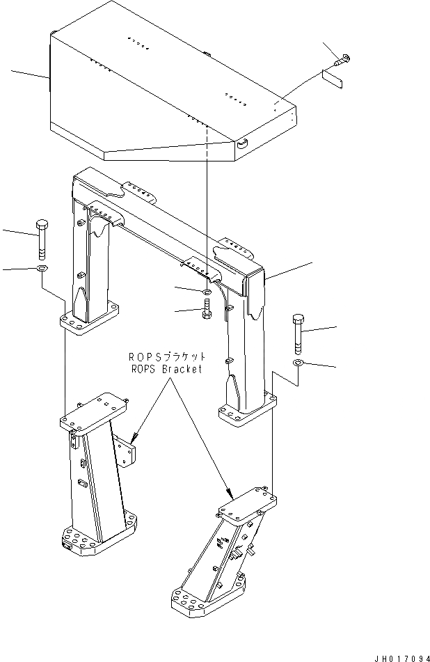 Схема запчастей Komatsu D375A-5D - РУЛЕВ. УПРАВЛЕНИЕ И ТРАНСМИССИЯ РЫЧАГ (РЕГУЛИР. POSITION РЫЧАГ) (/) КАБИНА ОПЕРАТОРА И СИСТЕМА УПРАВЛЕНИЯ