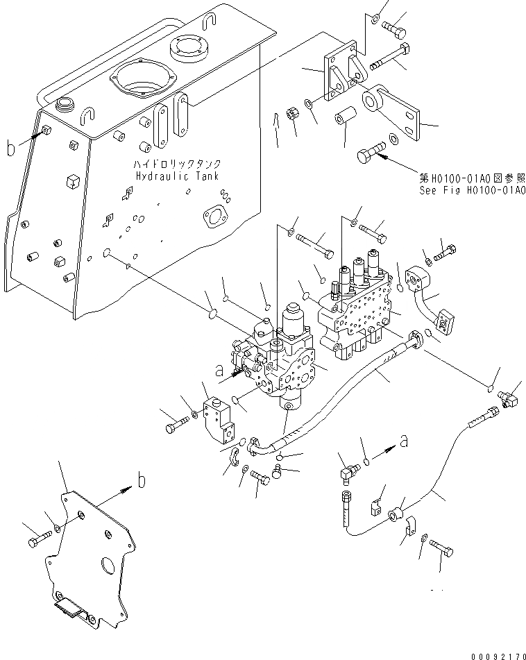 Схема запчастей Komatsu D375A-5D - КРЫШКА КРЫЛА (ПРАВ.) ЧАСТИ КОРПУСА