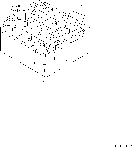 Схема запчастей Komatsu D375A-5D - МАРКИРОВКА (КРОМЕ ЯПОН.) (R.O.P.S.) МАРКИРОВКА