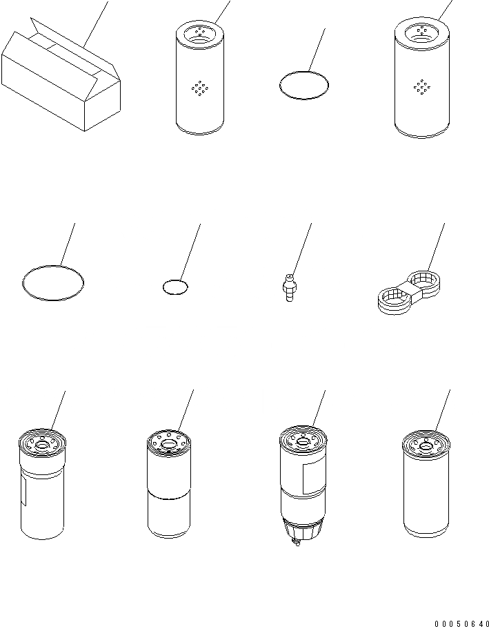Схема запчастей Komatsu D375A-5E0 - ЗАП. ЧАСТИ АКСЕССУАРЫ