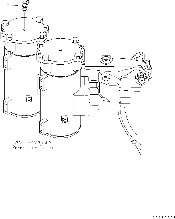 Схема запчастей Komatsu D375A-5E0 - ЧАСТИ ДЛЯ ПЕРИОДИЧ. ОБСЛУЖИВАНИЯ РАЗНОЕ