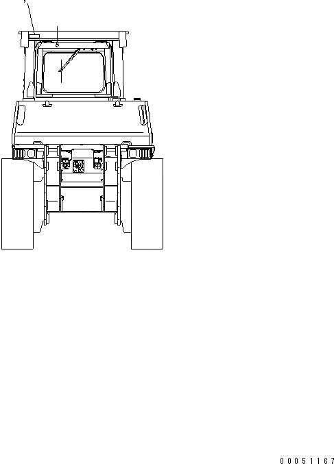 Схема запчастей Komatsu D375A-5 - МАРКИРОВКА (АНГЛ.) (ДЛЯ R.O.P.S.) МАРКИРОВКА