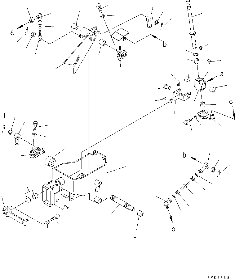 Схема запчастей Komatsu D37E-5 - РЫЧАГ УПРАВЛ-Я ТРАНСМИССИЕЙ (/) (REGULATION OF ЕС DYNAMIC NOISE)(№7-) ТОПЛИВН. БАК. AND КОМПОНЕНТЫ