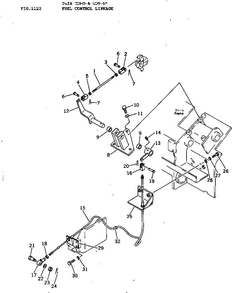 Схема запчастей Komatsu D40AM-3 - МЕХАНИЗМ УПРАВЛ-Я ПОДАЧЕЙ ТОПЛИВА КОМПОНЕНТЫ ДВИГАТЕЛЯ И ЭЛЕКТРИКА