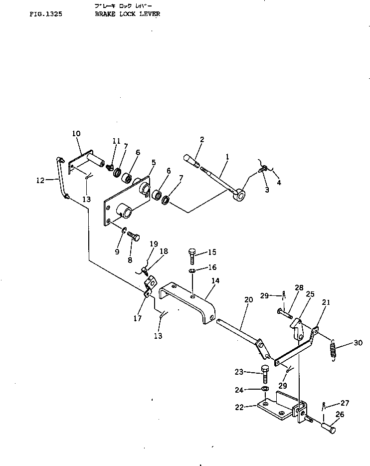 Схема запчастей Komatsu D40AM-3 - ТОРМОЗ. РЫЧАГ БЛОКИРОВКИ СИСТЕМАУПРАВЛЕНИЯ ПОВОРОТОМ И КОНЕЧНАЯ ПЕРЕДАЧА