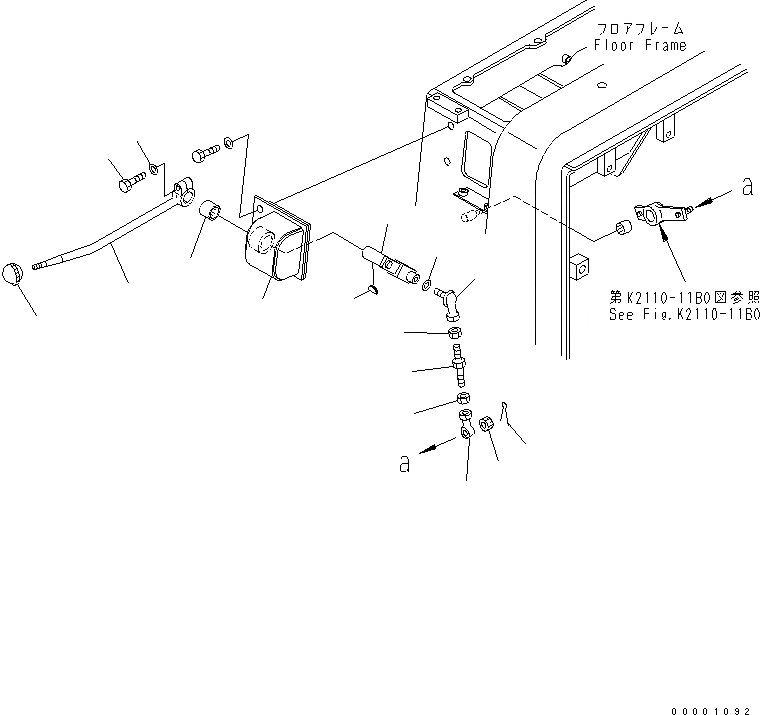 Схема запчастей Komatsu D41E-BB-6C - ОСНОВН. КОНСТРУКЦИЯ (ТРАНСМИССИЯ РЫЧАГ БЛОКИРОВКИ) КАБИНА ОПЕРАТОРА И СИСТЕМА УПРАВЛЕНИЯ